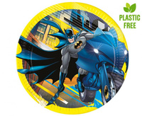 #ZTA Talerzyki pap. Batman Rogue Rage, next generation, 23 cm, 8 szt. (plastic-free)