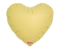 #BFK Balon Ibrex Hel, serce 14", Ice Orange, 5 szt.