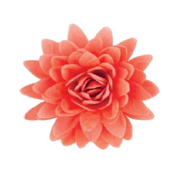 Dekoracja waflowa Aster KORALOWY Rose Decor