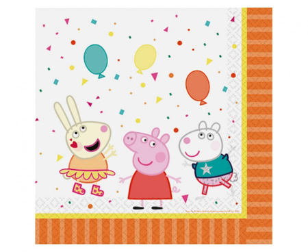 #ZSE Serwetki papierowe Peppa Pig, 33x33 cm, 16 szt.