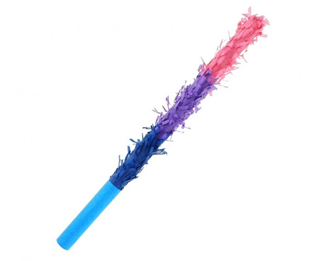 #PI Kij do rozbijania piniaty, fiolety, rozm. 45 x 2.5 cm