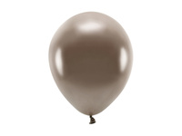 Balony Eco 26cm metalizowane, brązowy (1 op. / 100 szt.)