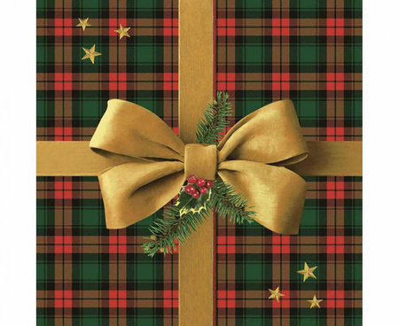 #ZSE Serwetki świąteczne DAISY Lunch SD 330x330 Gwiazdka