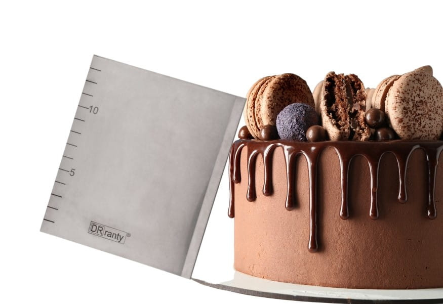 Skrobka miękka do wygładzania kremów i mas 14 cm DR Ranty widok ogólny