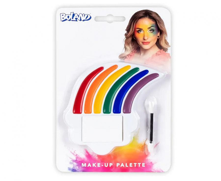 #PPI Paleta do makijażu, tęczowe kolory