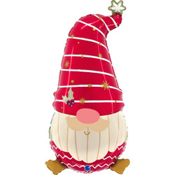 Balon Foliowy Świąteczny Krasnal, Skrzat, 68cm