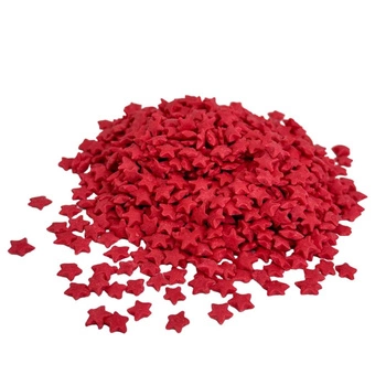 Posypka cukrowa CZERWONE GWIAZDKI 50g