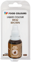 Barwnik w płynie BRĄZOWY 20 ml Food Colours