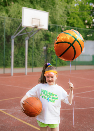 Balon foliowy Koń, 125x100cm, mix