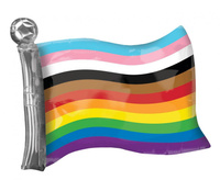 #BFK Balon foliowy SuperShapeXL progress pride flag