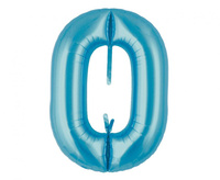 #BFK Balon Ibrex Chain Hel, ogniwo 29"x21", Metallic Light Blue, 5 szt.