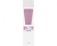 #ZOF Zimne ognie, różowe, 18cm/ 8 szt.