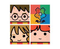 #ZSE Serwetki papierowe "Harry Potter" 33 x 33 cm, 16 szt.