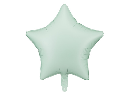 Balon foliowy Cyfra '6', 86cm, jasny beż