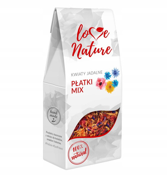 Kwiaty jadalne MIX płatki 10g Love NATURE