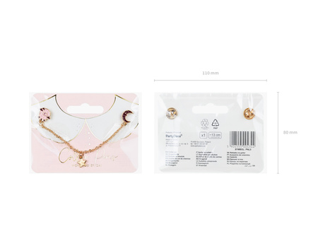 Świeczka urodzinowa Cyferka 1,  jasny niebieski, 9.5cm