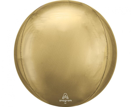 #BFK Balon foliowy ORBZ  Jumbo - white gold