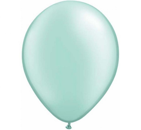#BL Balon QL 11", metalik miętowy / 25 szt. KK