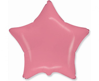 #BFK Balon foliowy 18" FX - Gwiazda (pastel czerwony), niepakowany