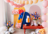 Balon foliowy Cyfra ''7'', 72cm, beż
