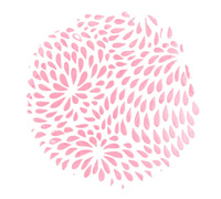 Szablon dekoracyjny JUICY FLORA 197x296 mm Słodki Bufet