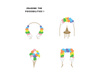 Balony 30 cm, One, Pastel Pure White (1 op. / 50 szt.)