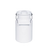 RIESS - Kanka do mleka ceramiczna wąska 1l Classic WEISS