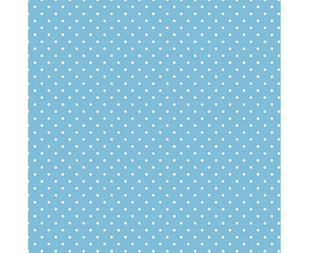 #ZSE Serwetki pap. White Dots on Blue, 33x33 cm, 20 cm