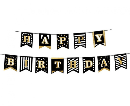 #DEBA Baner "Happy Birthday", 2 m.