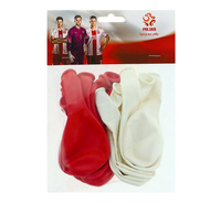 #BL Balony czerwone i białe, licencja PZPN/ 20 szt.