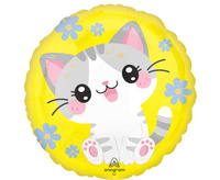 #BFK Balon foliowy Standard HX Kawaii Kitty