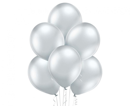 #BL Balony B105 Glossy Silver 50 szt.