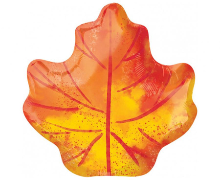 #BFK Balon foliowy SuperShape Liść jesienny, 40x53 cm