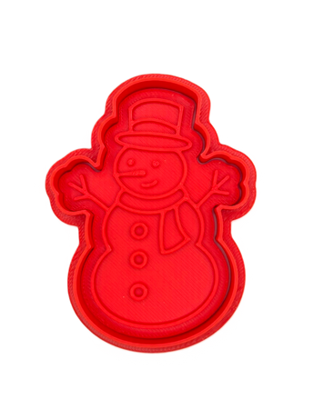 Zestaw 2 szt. foremek do tworzenia dekoracji BAŁWANEK WZ. I KicCake