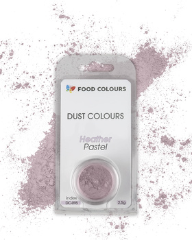 Barwnik pudrowy Dust Colours HEATHER (Pastel) 2,5g Food Colours