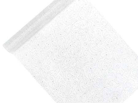 Tasiemka satynowa, czerwony, 100mm/25m