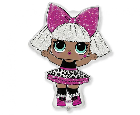 #BFK Balon foliowy 14"  FX - LOL: Diva, niepakowany