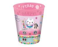 #ZKU Kubeczki wielokrotnego użytku Gabby Dollhouse, 250 ml, 4 szt.