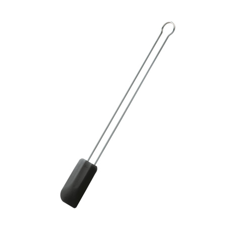 Łopatka szpatuła silikonowa czarna 26cm Roesle