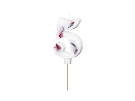 Balon foliowy Cyfra ''2'', 72cm, beż