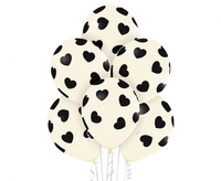 #BL Balony D11 Hearts Vanilla 1C5S, 6 szt.