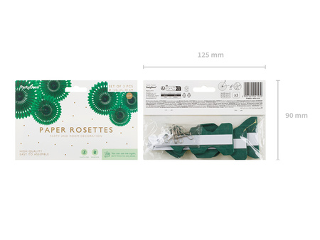 Baner papierowy Happy Birthday, mix, 163x12 cm