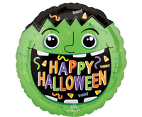 Balon foliowy 18"  Haunted Manor Monster