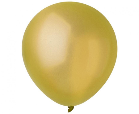 #BL Balony Decomex 5", metallic Gold, 100 szt.