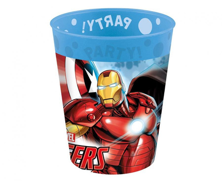 #ZKUW Kubek wielokrotnego użytku Avengers Infinity Stones Marvel, 250 ml, 1 szt. KK