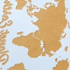 Szablon do dekoracji tortów i ciast MAPA ŚWIATA 20x12,5 cm