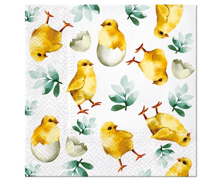 #ZSE Serwetki papierowe PAW Chicken in Eggs 33x33 cm / 20 szt.