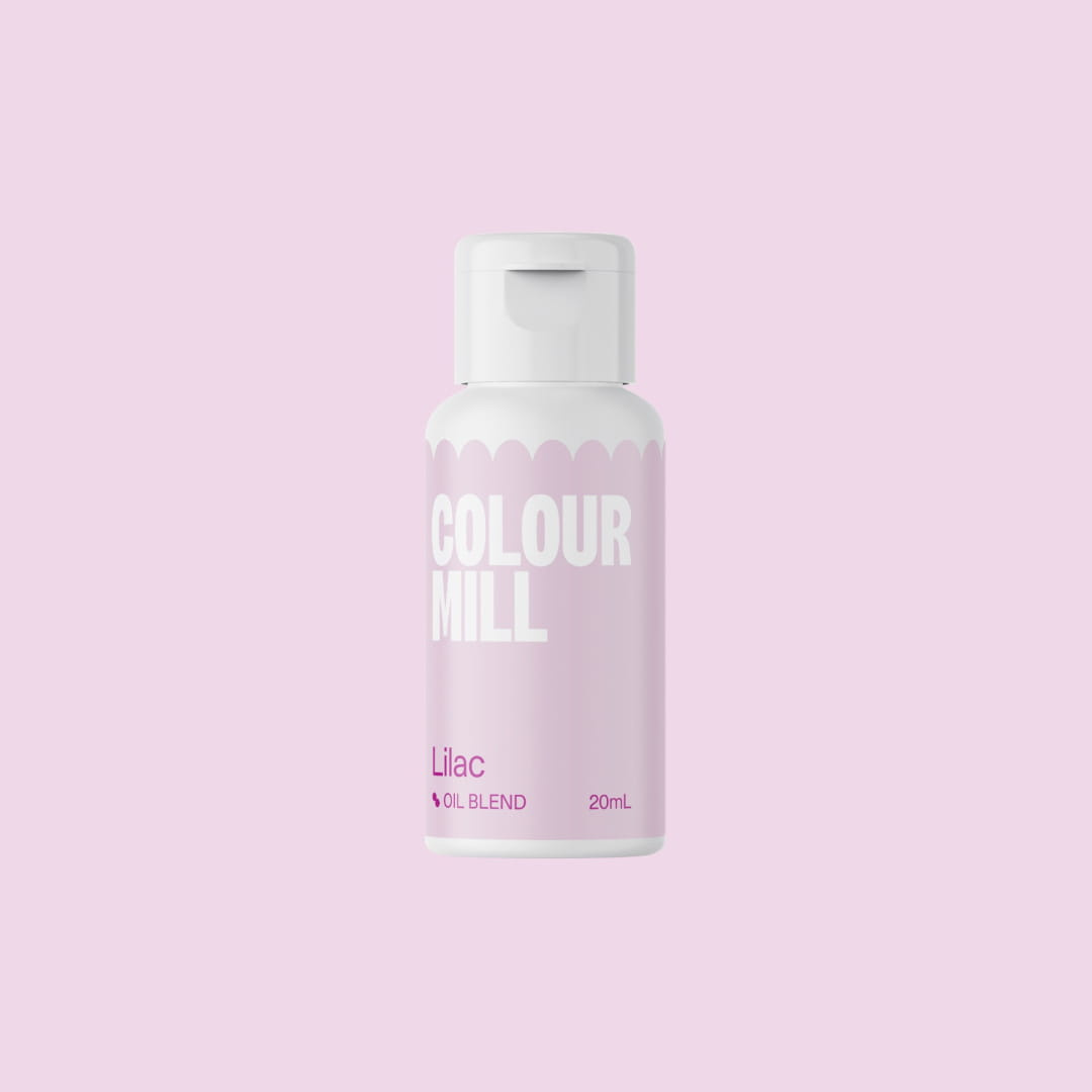 Butelka barwnika olejowego do mas tłustych LILAC 20 ml Colour Mill w kolorze liliowego fioletu