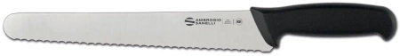 Nóż do ciast Supra, Ambrogio Sanelli, skośne, ząbkowane ostrze, (L)410mm