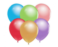 #BL Balony Beauty&Charm, metaliki mix 12 cali/ 10 szt.